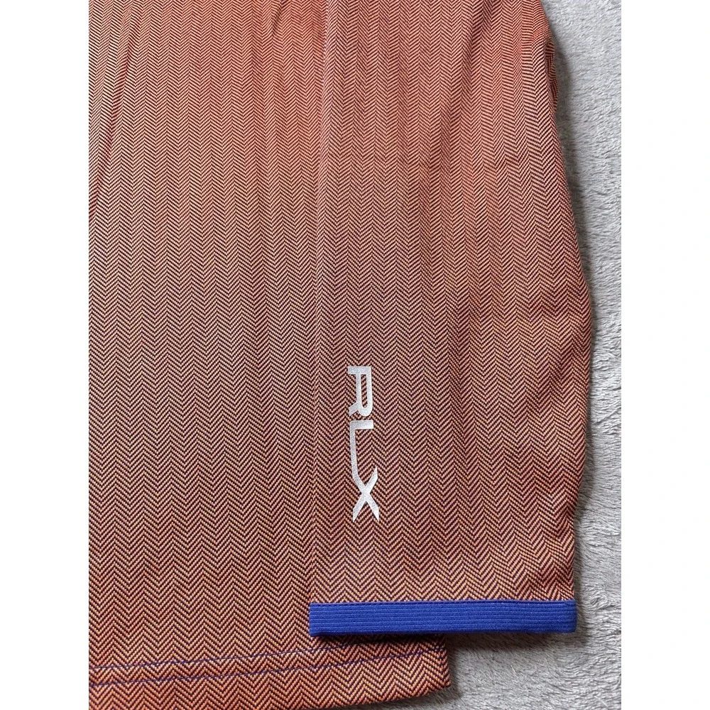 New RLX Ralph Lauren 1/4 Zip Performance Golf Pullover Geometric‎ Small $148